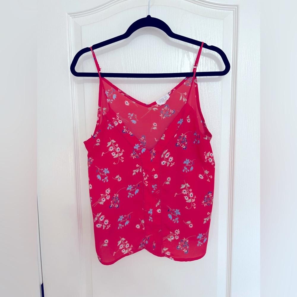 Floral crop top